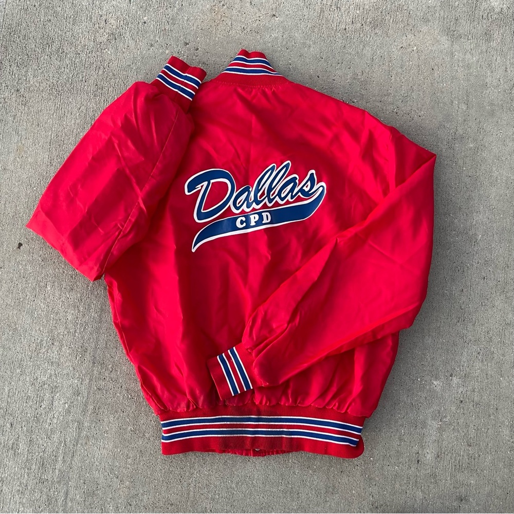 Dallas 80s 90s Vintage Swingster Bomber Size Large
